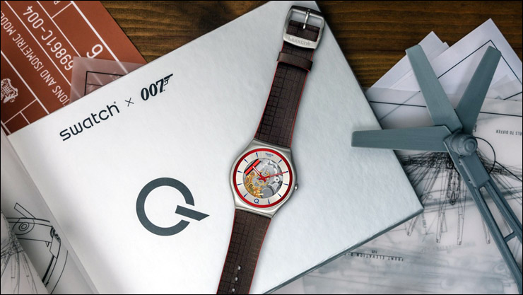 SWATCH unveil limited edition Q watch 