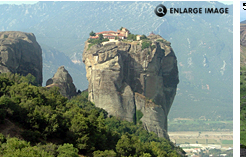 Agios Triada Monastery at Meteora, Greece which featured as Kristatos'  hideout in For Your Eyes Only