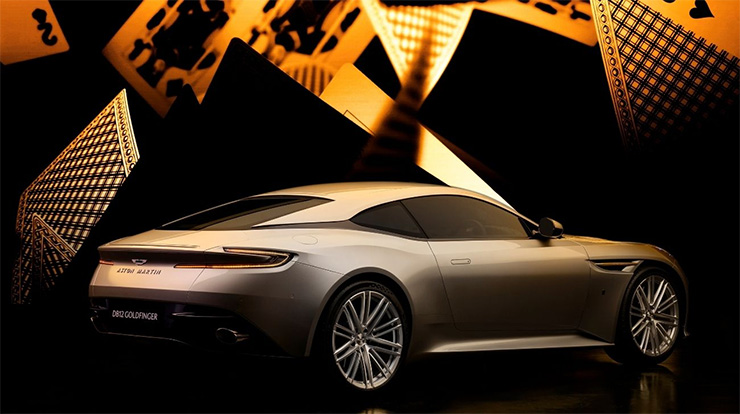 Aston Martin new DB12 Goldfinger Edition