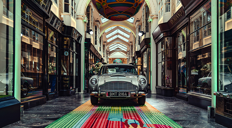 Aston Martin DB5 Burlington Arcade