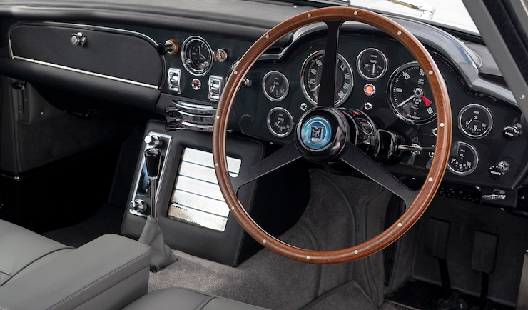 Aston Martin DB5 Continuation model 2020 interior