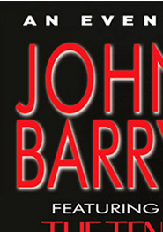An evening With John Barry poster