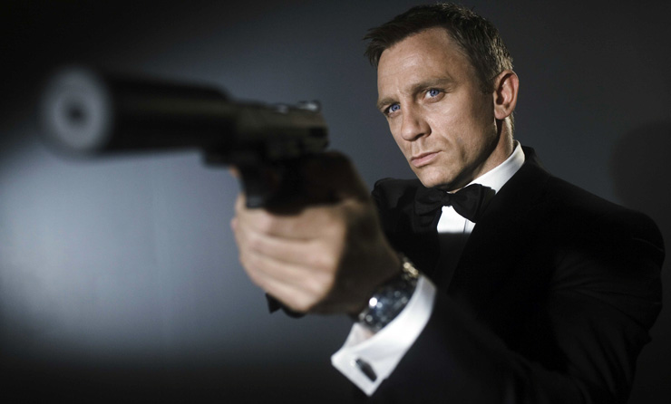 Danial Craig as James Bond 007 in Casino Royale (2006)