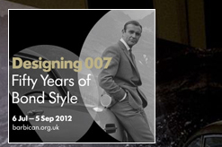 Designing 007: Fifty Years of Bond Style at The Barbican