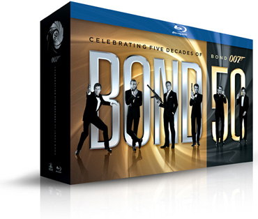 BOND 50 - celebrating five decades of James Bond 007 - 22 film Blu-ray collection
