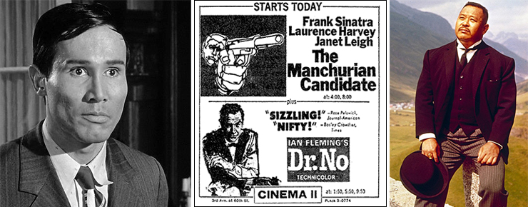 Henry Silva The Manchurian Candidate (1962) | Harold Sakata as Oddjob in Goldfinger (1964)