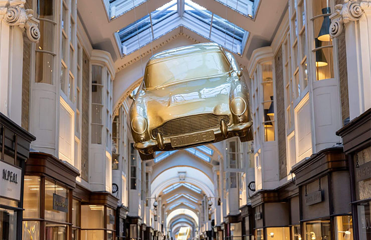 Burlington Arcade celebrates 60 Years of Goldfinger