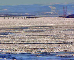 Ice on the St. Lawrence River