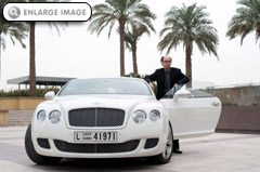 Bentley Continental GT - the new James Bond car in CARTE BLANCHE