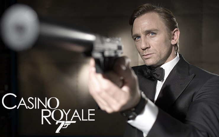 Daniel Craig cast as James Bond 007 in Casino Royale