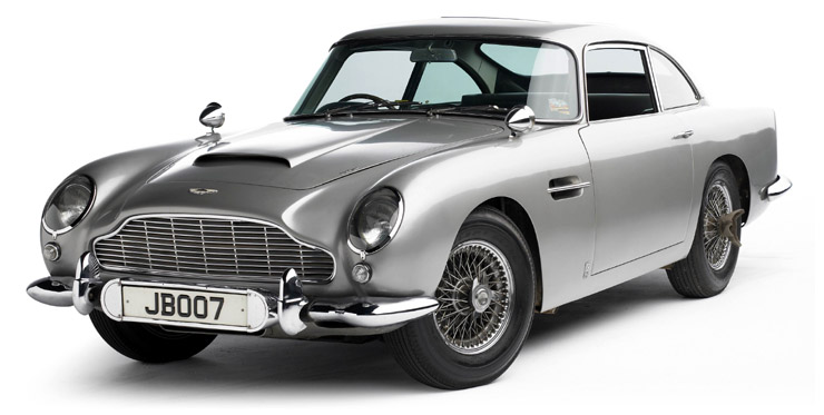 Aston Martin DB5 - James Bond 007 Goldfinger & Thunderball