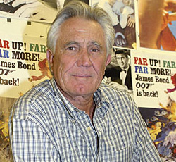 Bond Stars Are Forever! Joe Robinson & George Lazenby attend signings in London