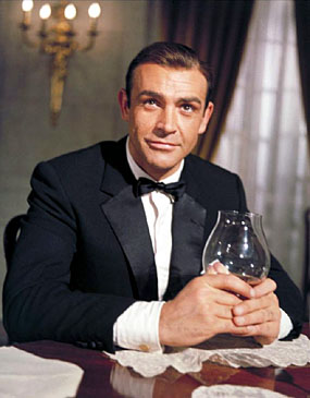 Sean Connery as James Bond 007 in Goldfinger