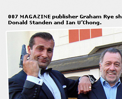 James Bond lookalike Donald Standen with Graham Rye and Ian U'Chong