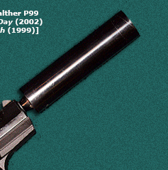 Walther P99 used by Pierce Brosnan in Tomorrow Never Dies (1997)