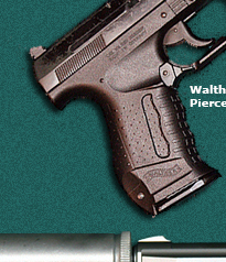 Walther P99 used by Pierce Brosnan in Tomorrow Never Dies (1997)