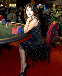 Caterina Murino (Solange in Casino Royale) Harrods 2006