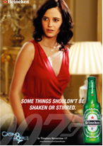 Heineken Casino Royale poster