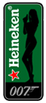 Heineken Bond girl logo