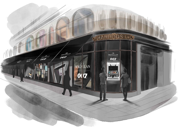 Harrods To Host 007 x The Macallan Experience