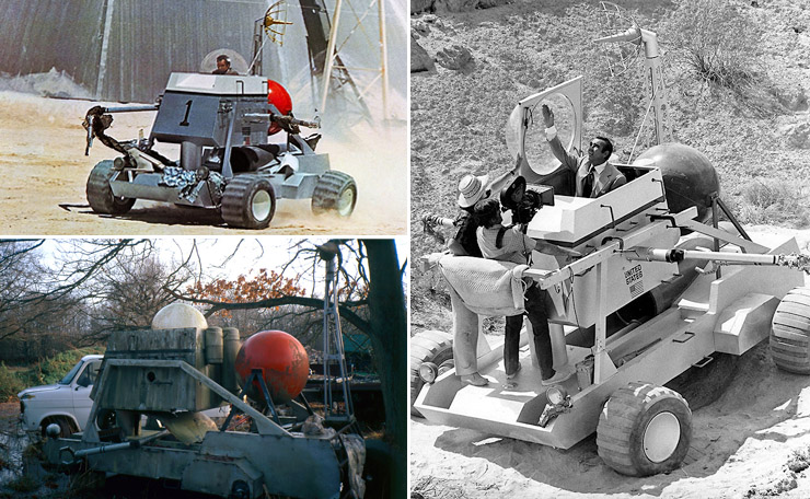 Moon Buggy in Nevada and rediscovered in a field in Kent