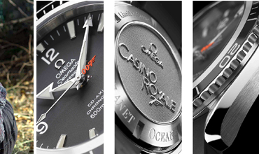 Omega Seamaster Planet Ocean detail