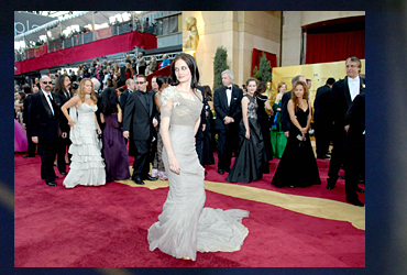 Eva Green arrives at the KODAK Theatre