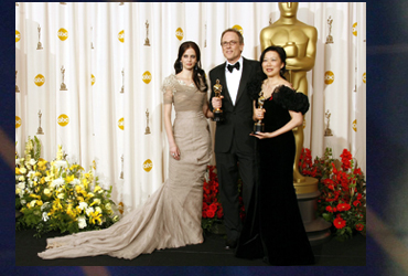 Eva Green with Oscar winners