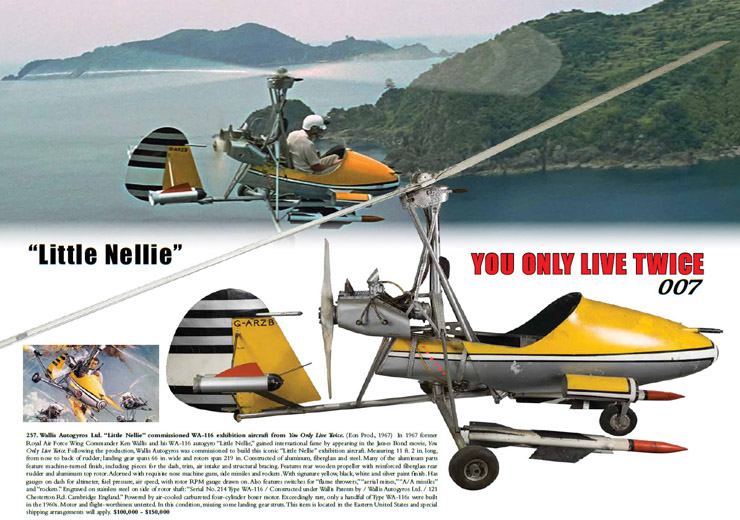 Ken Wallis Little Nellie autogyro You Only Live Twce (1967)