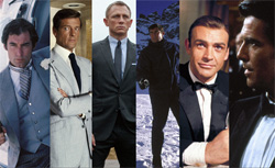 A season of 11 James Bond films at the Prince Charles Cinema