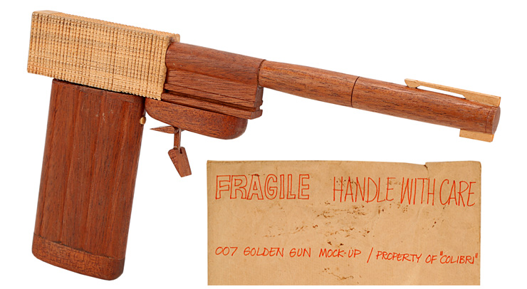 Lot #200 - Colibri-made Wooden Golden Gun Master Model The Man With The Golden Gun (1974)