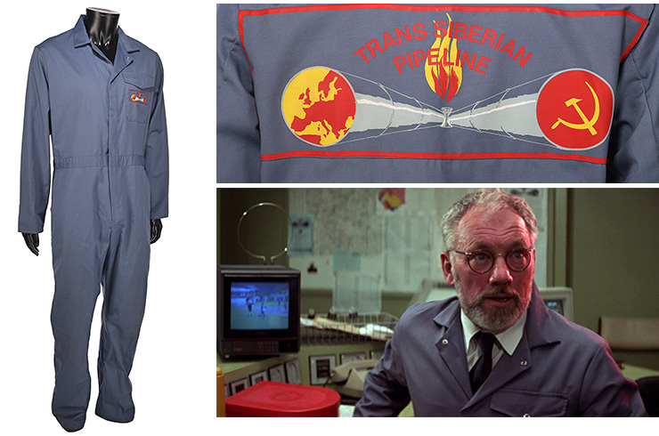 Lot #1055 The Living Daylights (1987) Peter Nelson Collection Trans Siberian Pipeline Jumpsuit