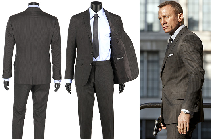 Lot #184 - James Bond's (Daniel Craig) Whitehall/Tube Chase Suit Skyfall (2012)