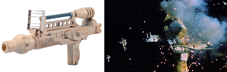 Miniature Astronaut Laser Rifle Moonraker (1979)