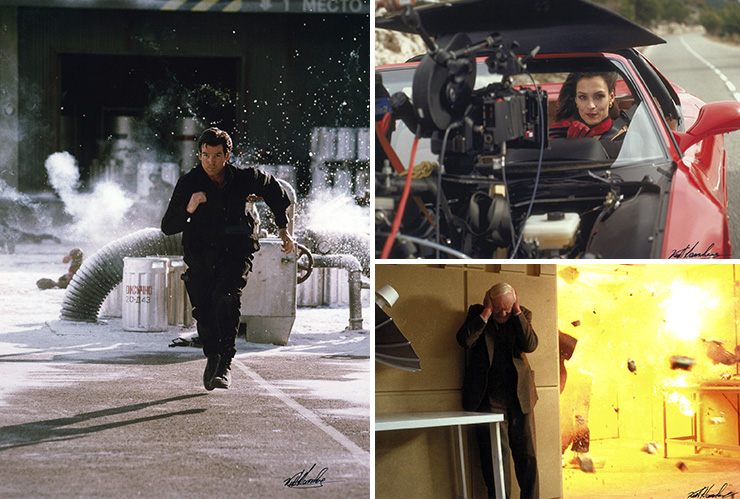 Set of Production Photographs and Silver Gelatin Promotional Stills GoldenEye (1995)