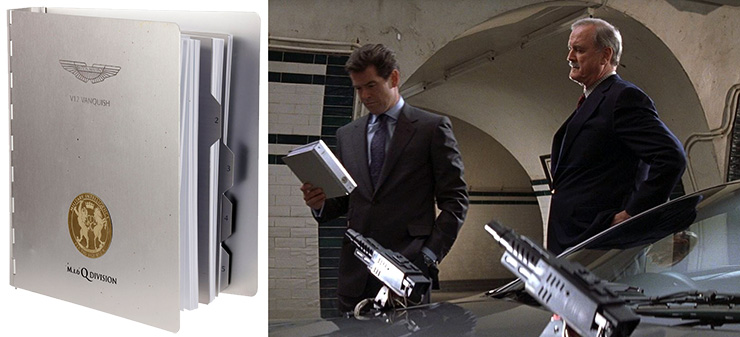 Aston Martin MI6 Owners Manual Die Another Day (2002)