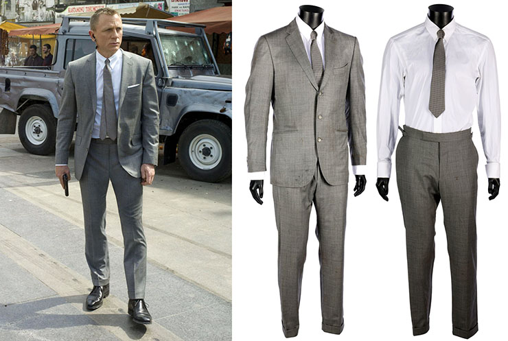 James Bond's (Daniel Craig) Tom Ford Suit Skyfall (2012)