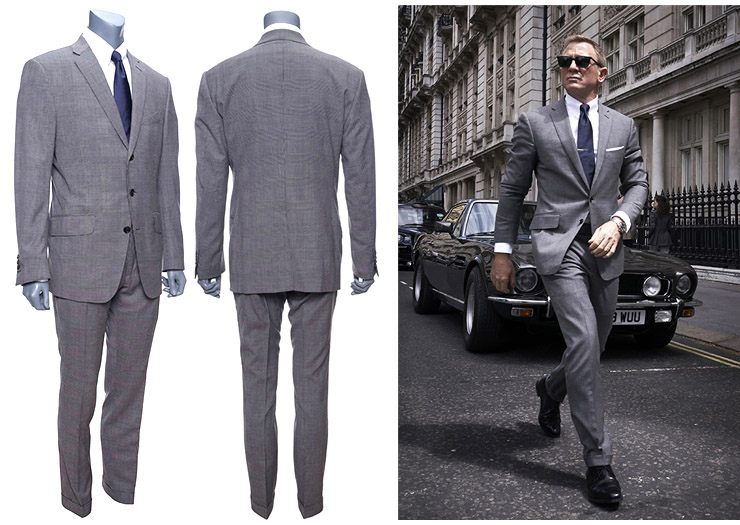 Lot #227 - James Bond's Return to London Costume No Time To Die (2021)