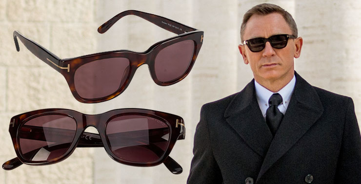 Lot #730 - James Bond's Tom Ford Sunglasses Spectre (2015)