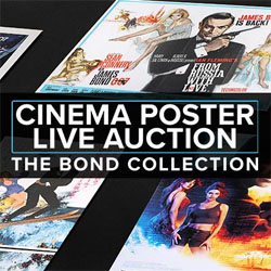 The largest ever collection of James Bond posters up for auction