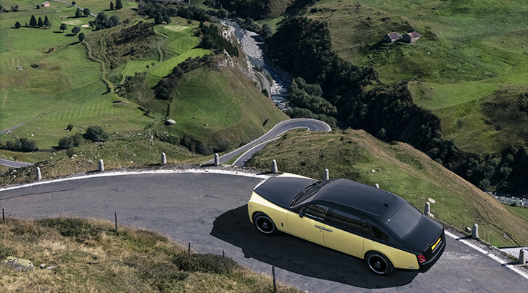 Rolls-Royce Phantom Extended Furka Pass, Switzerland