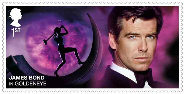 Royal Mail James Bond Stamps March 2020 - GoldenEye