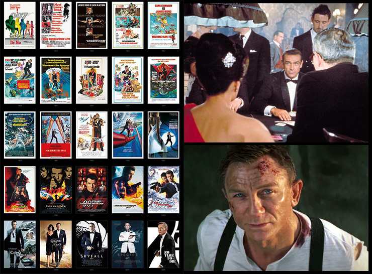 The James Bond Films 1962-2021