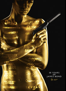 50 Years of James Bond poster