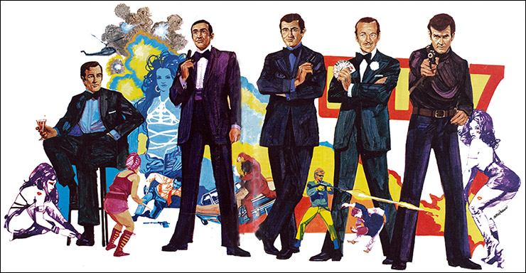 TVTIMES October 18-24, 1975 Mike Francis Illustration