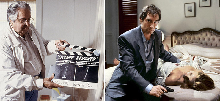 Producer Albert R. Broccoli | Timothy Dalton as James Bond