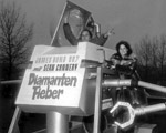December 1971 - The Moon Buggy goes on a promotional tour in Munich, Germany