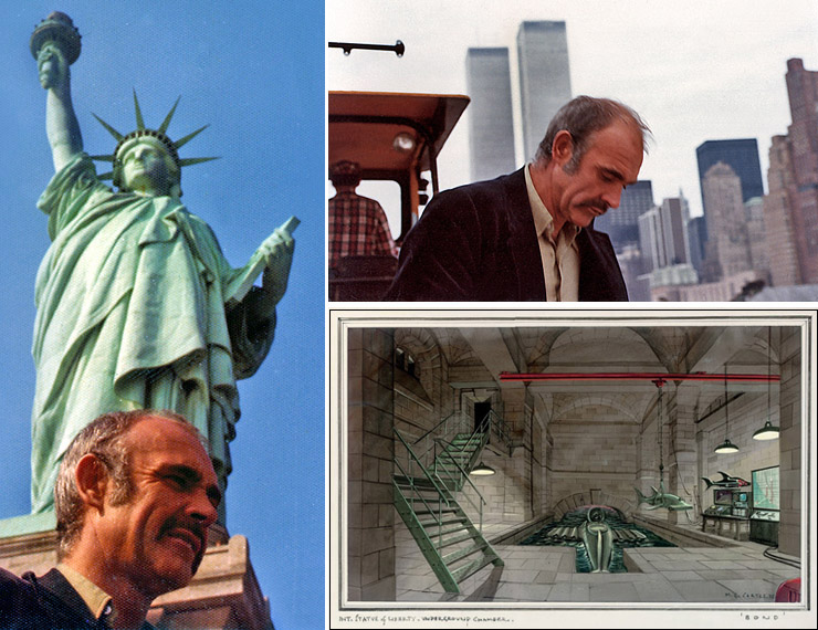 Sean Connery in New York scouting locatoins for Warhead in 1978