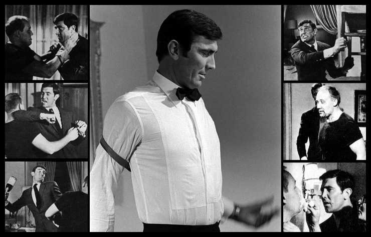 George Lazenby screen test with Yuri Borienko 1968