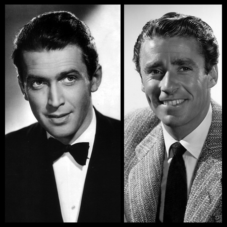 James Stewart and Peter Lawford